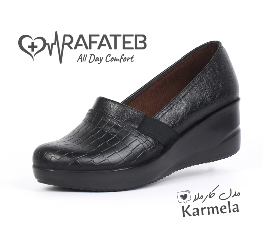 کفش طبی زنانه رافاطب هوشمند مدل کارملا در رنگبندی مشکی ،عسلی،سفید،گردویی،طوسی 